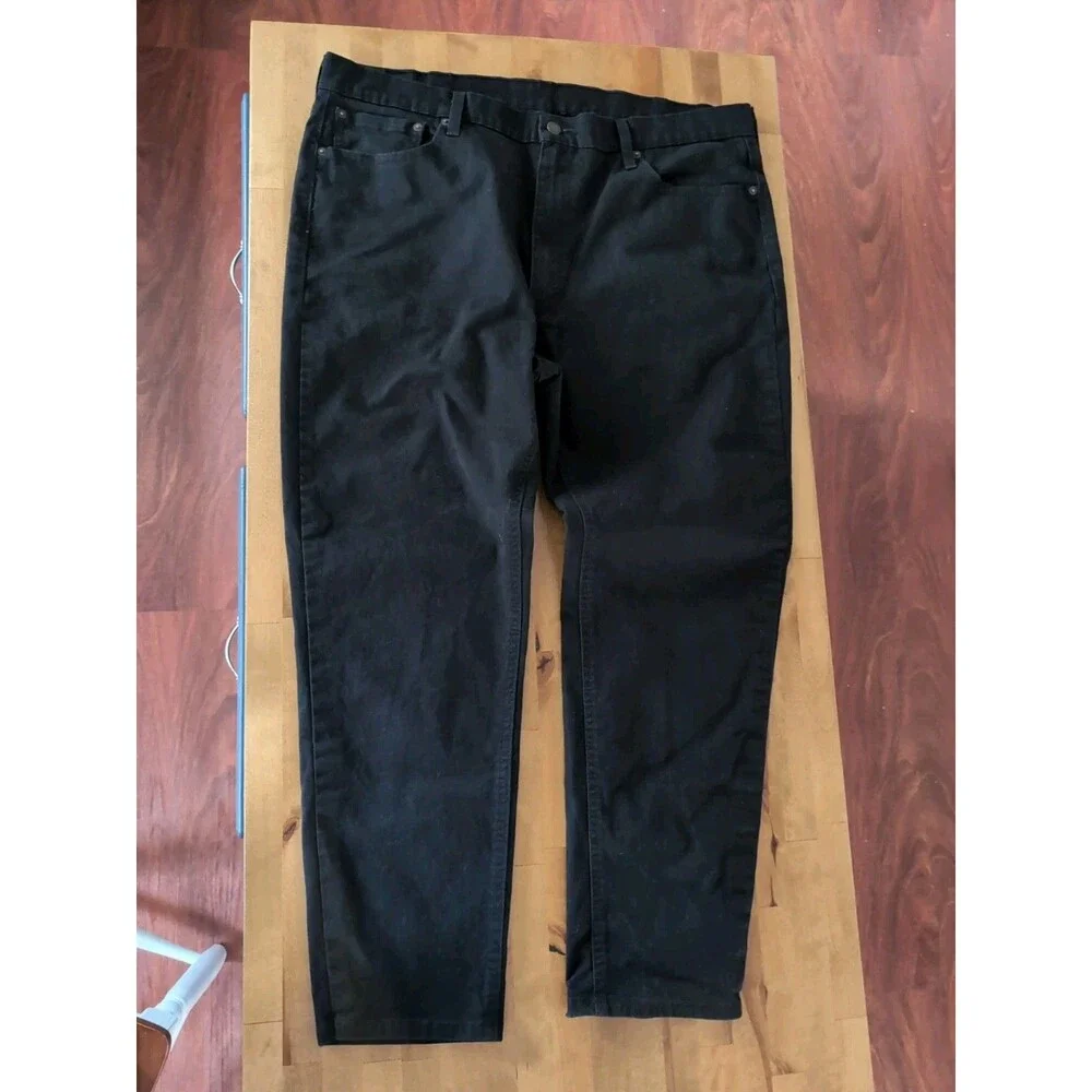 LEVI'S MENS 541 Black Jeans 40 X 30 LOOSE TAPERED